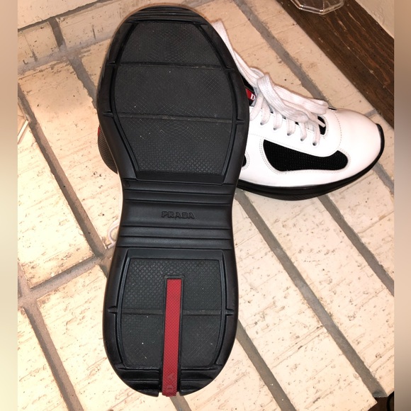 🥳HOST PICK🎉 PRADA - America’s Cup Sneakers - Men’s - Size 9 US - Size 8 UK - Picture 16 of 16